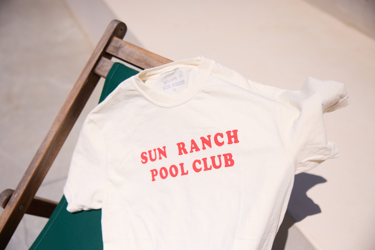 Sun Ranch Pool Club Tee - Red